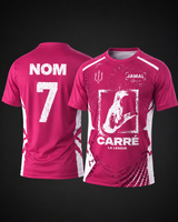 Tee shirt concept CARRÉ LA LEAGUE Rose